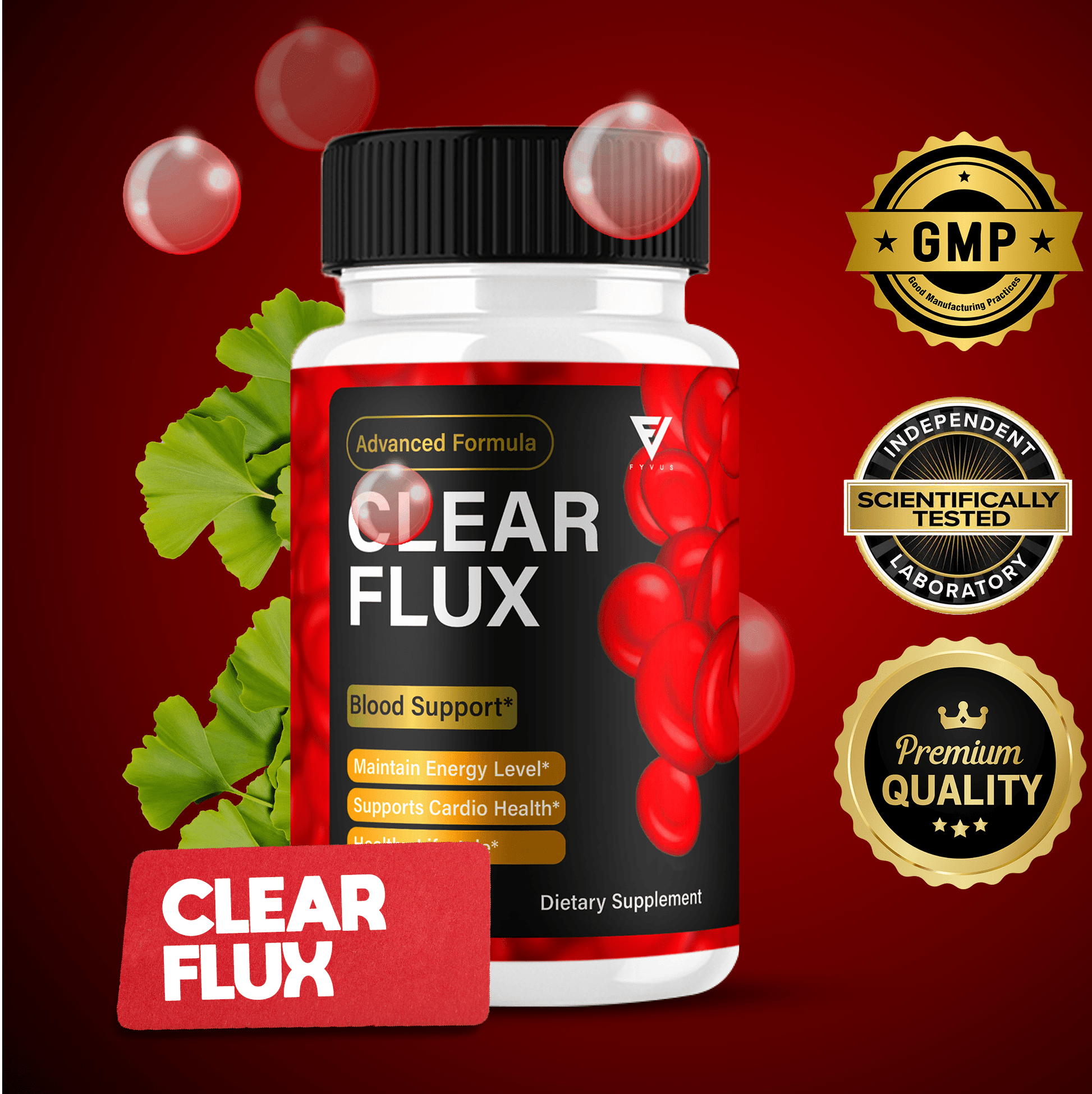 Clear Flux Glycogen Support Capsules - Vitamin Place - Blood Sugar Capsules