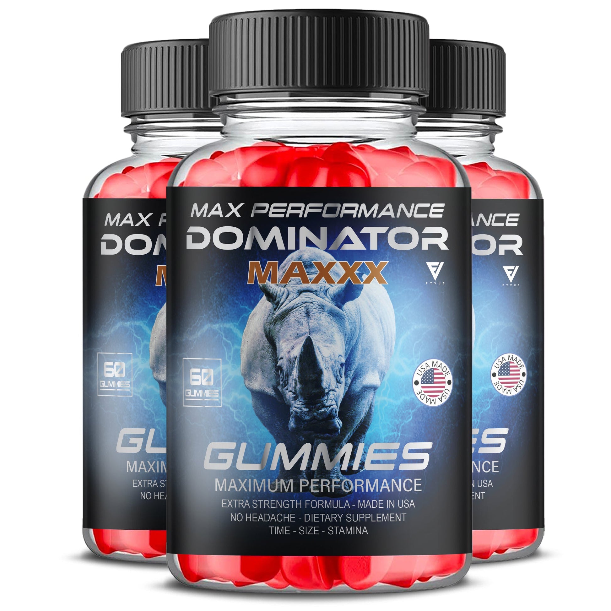 Dominator Maxx Gummies - Vitamin Place - Sports Nutrition