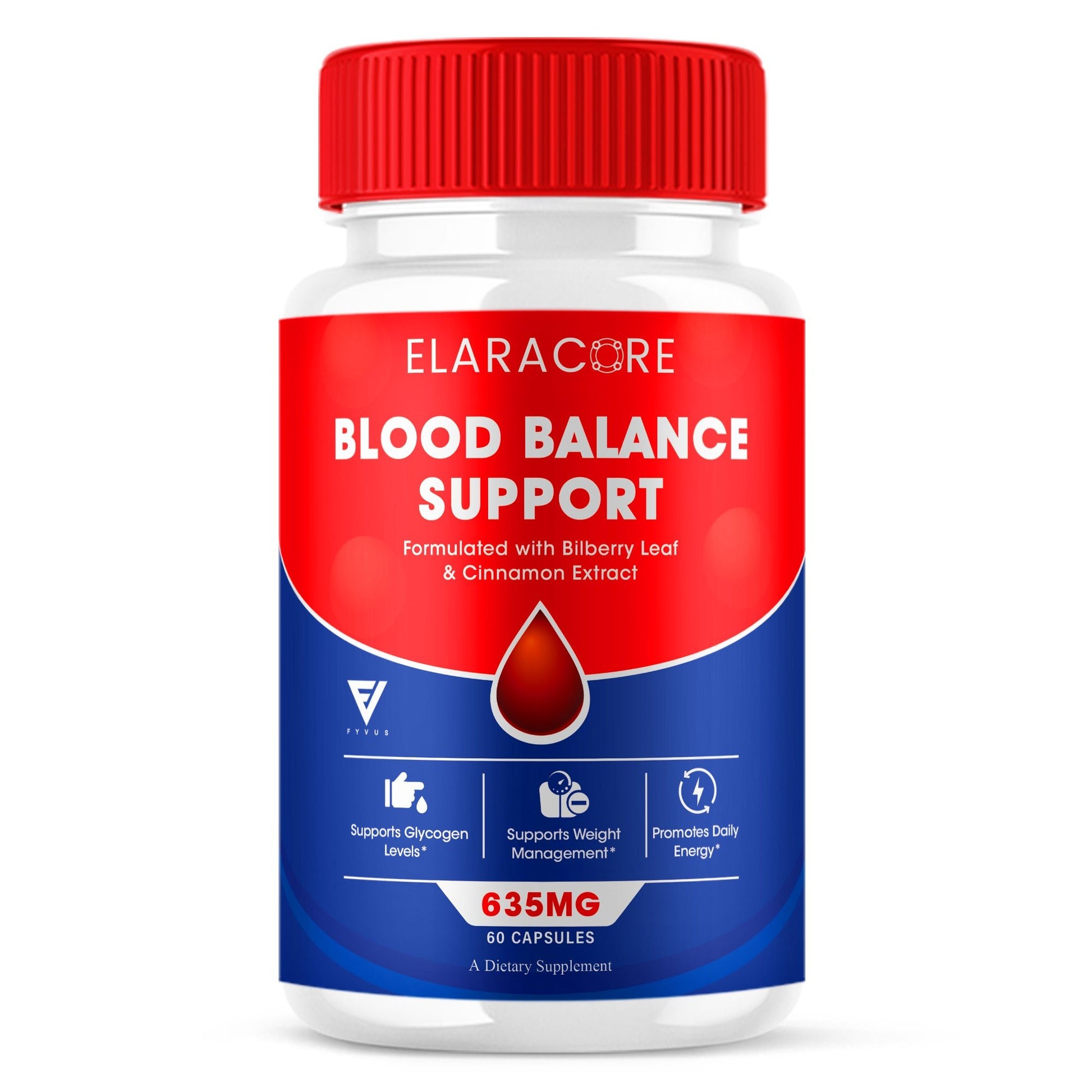 Elaracore Glycogen Support Capsules - Vitamin Place - Blood Sugar Capsules