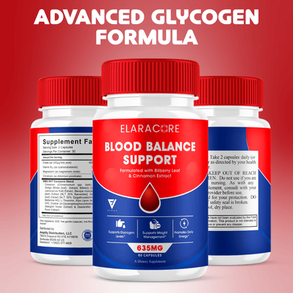 Elaracore Glycogen Support Capsules - Vitamin Place - Blood Sugar Capsules