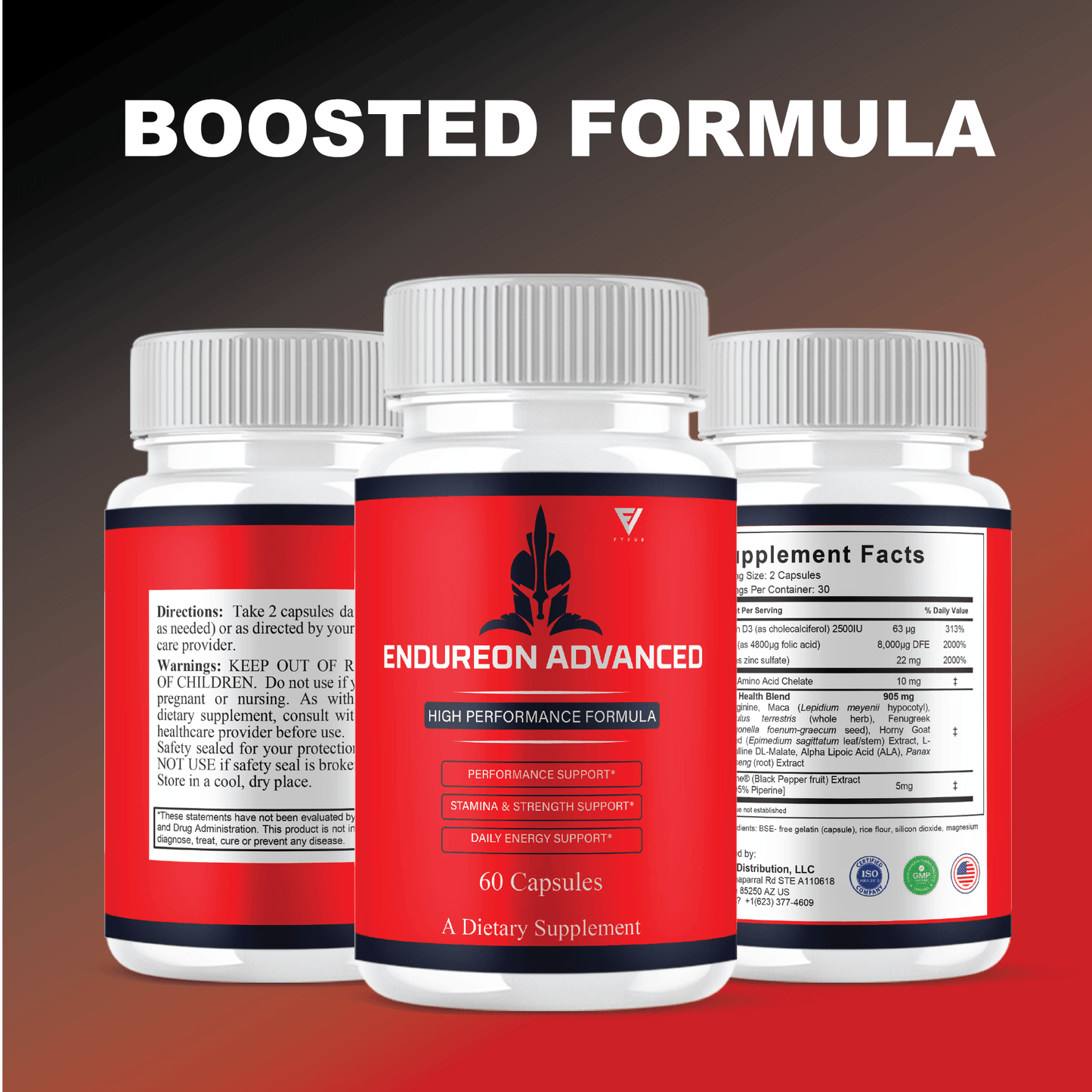 Endureon Advanced Capsules - Vitamin Place - Men's Health