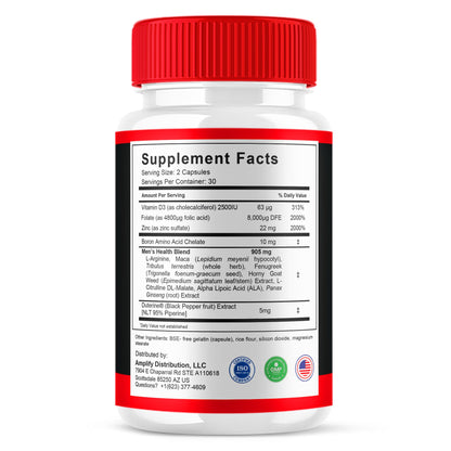 EBoost Men’s Wellness Capsules | Vitamin-Place