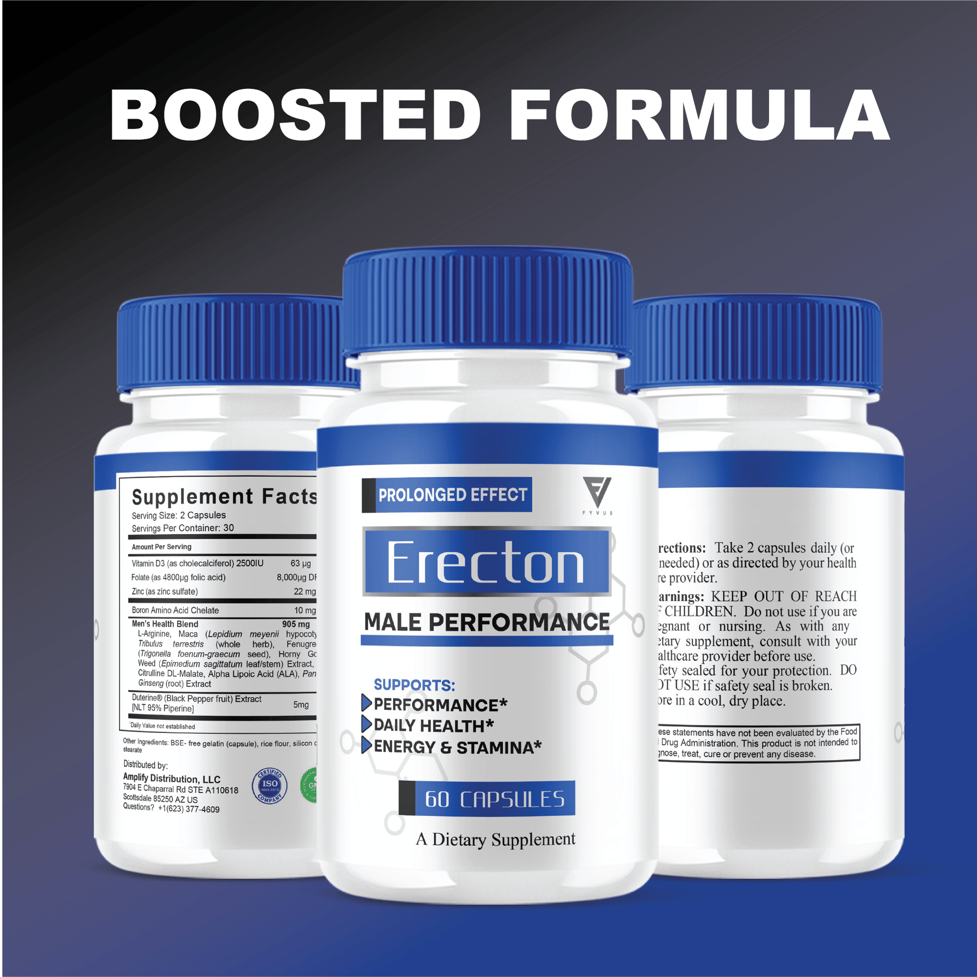 Erecton Capsules - Vitamin Place - Sports Nutrition