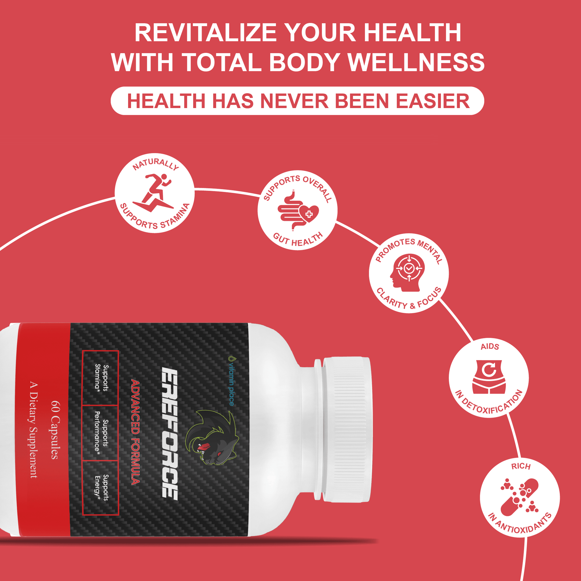 Ereforce Capsules - Vitamin Place - Men's Health
