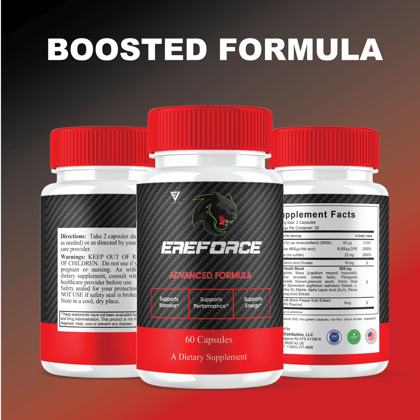 Ereforce Capsules - Vitamin Place - Sports Nutrition