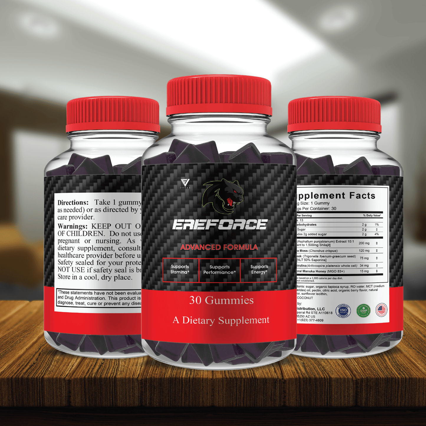 Ereforce Gummies - Vitamin Place - Sports Nutrition