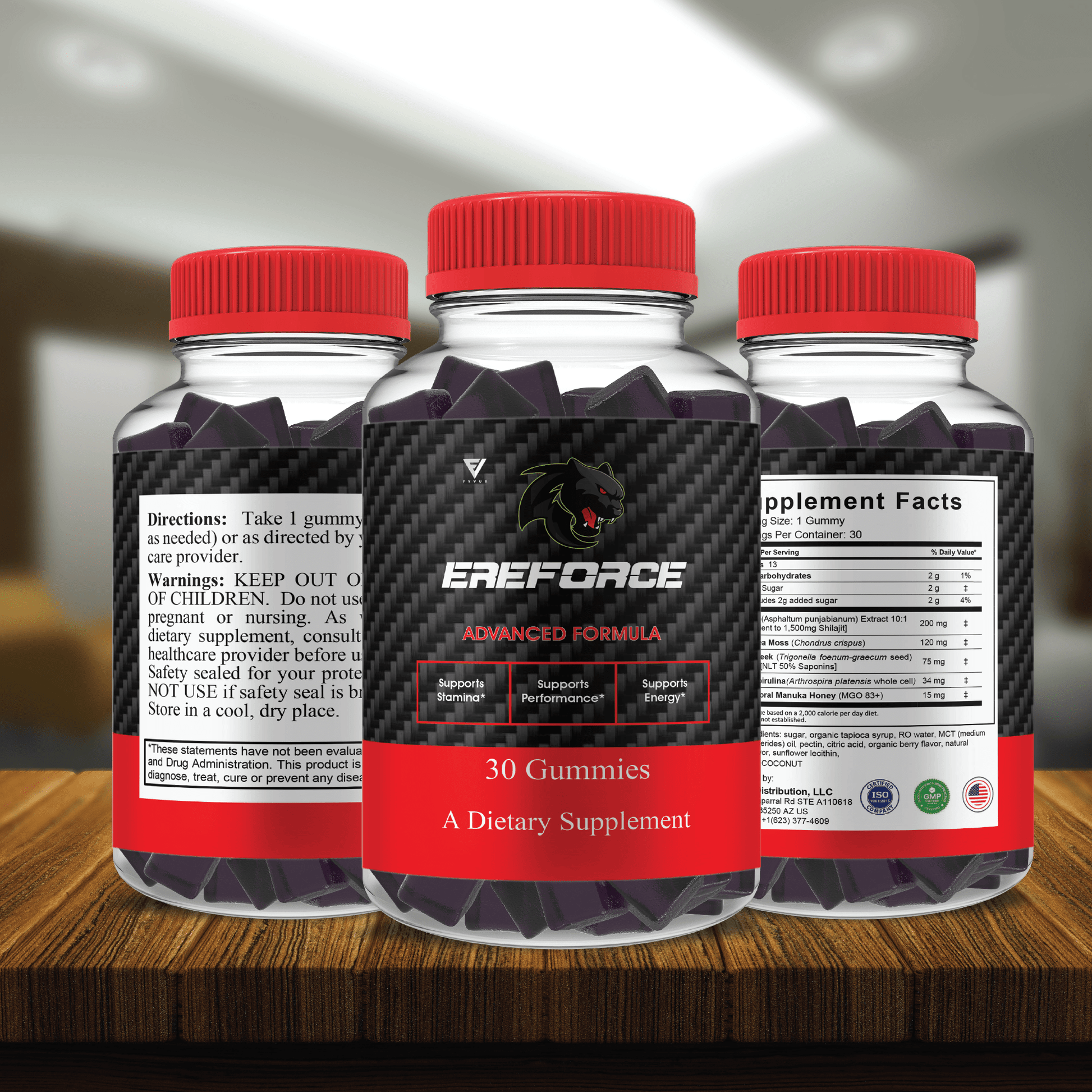 Ereforce Gummies - Vitamin Place - Sports Nutrition
