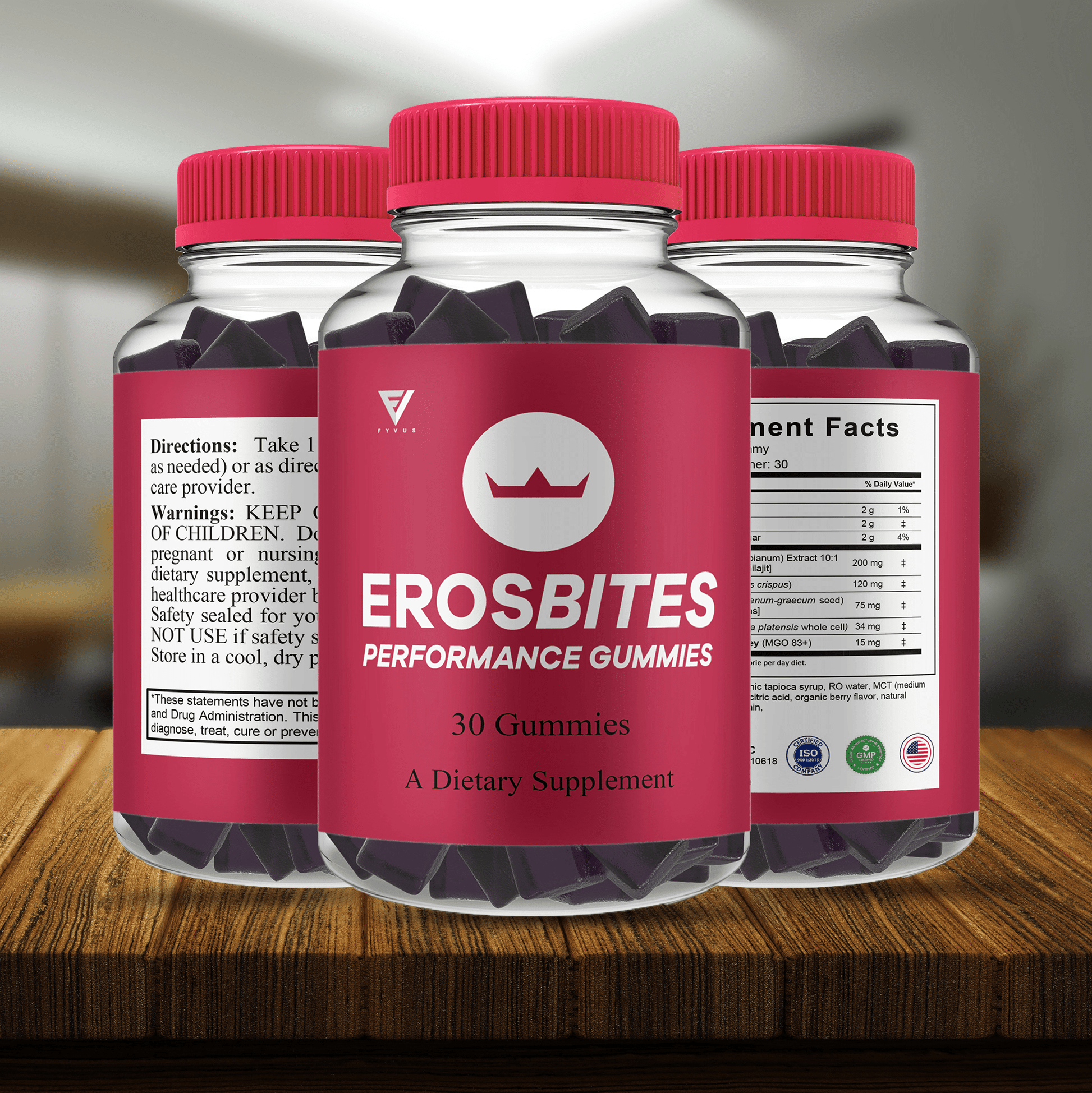 ErosBites Men’s Wellness Gummies | Vitamin-Place