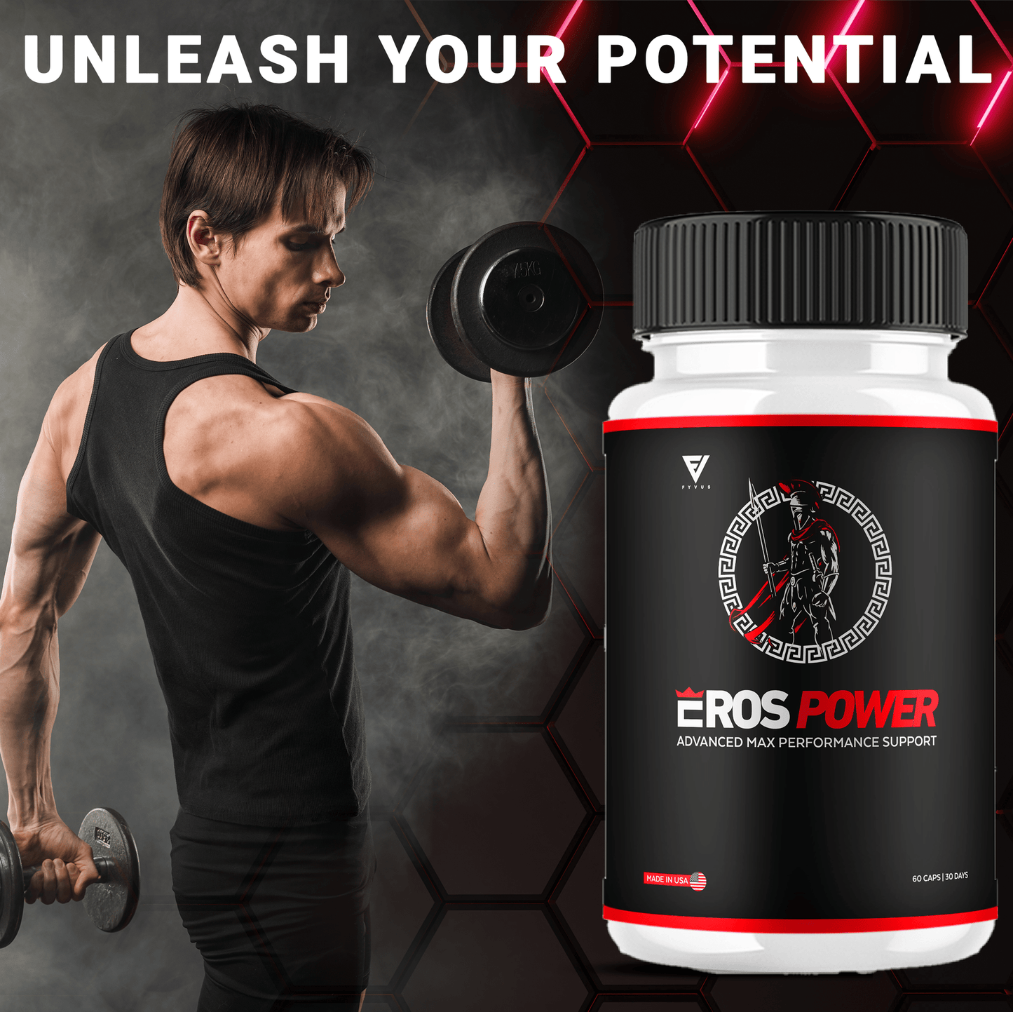 Eros Power Capsules - Vitamin Place - Sports Nutrition