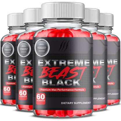 Extreme Beast Black Gummies - Vitamin Place - Sports Nutrition
