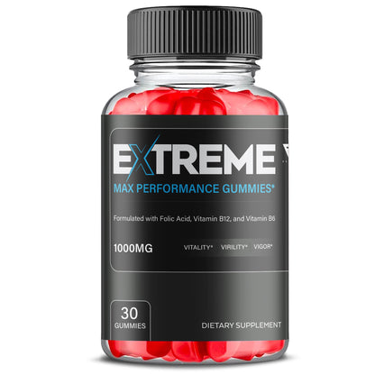 Extreme Max Performance Gummies - Vitamin Place - Sports Nutrition