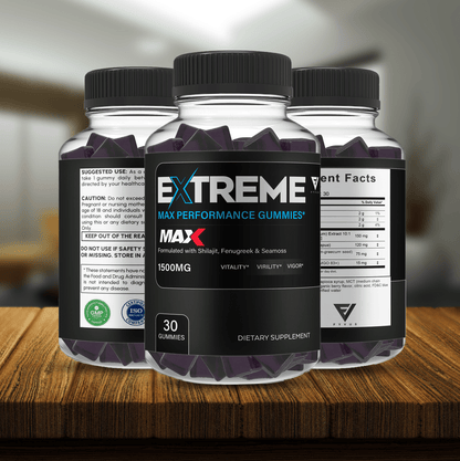 Extreme Max Performance Gummies - Vitamin Place - Sports Nutrition