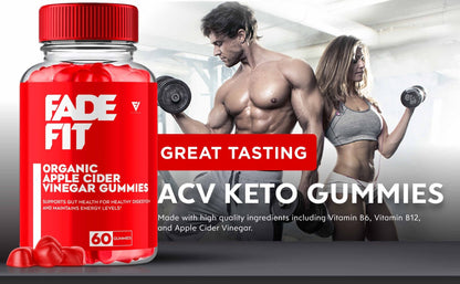Fade Fit - Keto ACV Gummies - Vitamin Place - Apple Cider Vinegar Gummies