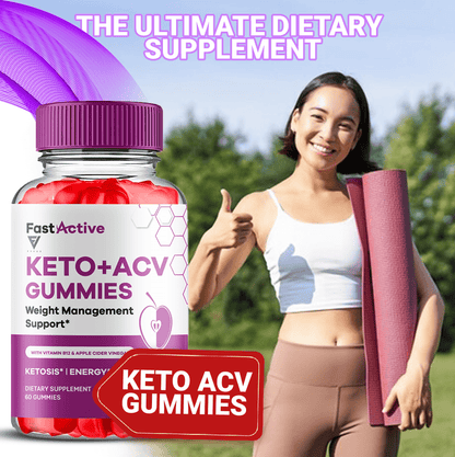 Fast Active Keto ACV Gummies - Vitamin Place - Apple Cider Vinegar Gummies