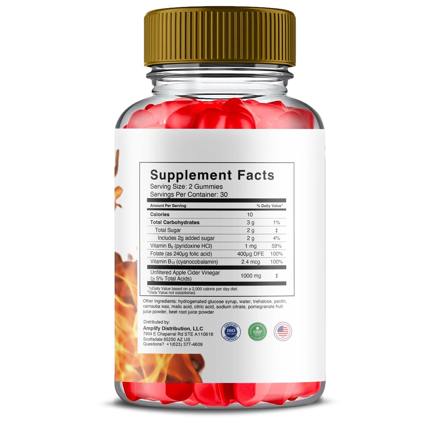 Fit Burn Gummies - Vitamin Place - Apple Cider Vinegar Gummies