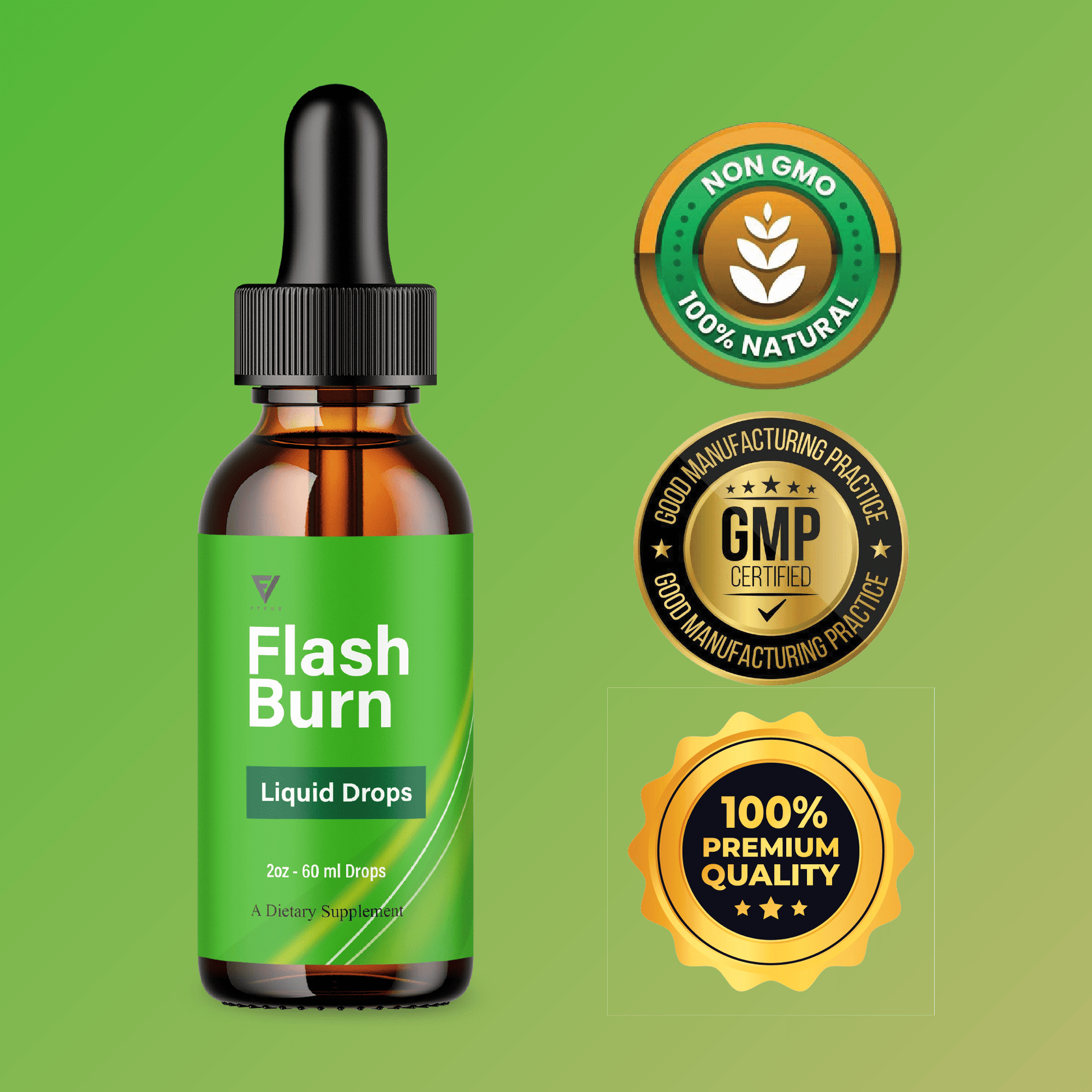 Flash Burn Drops | Energy & Glycogen Support