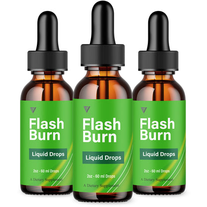 Flash Burn Drops | Energy & Glycogen Support