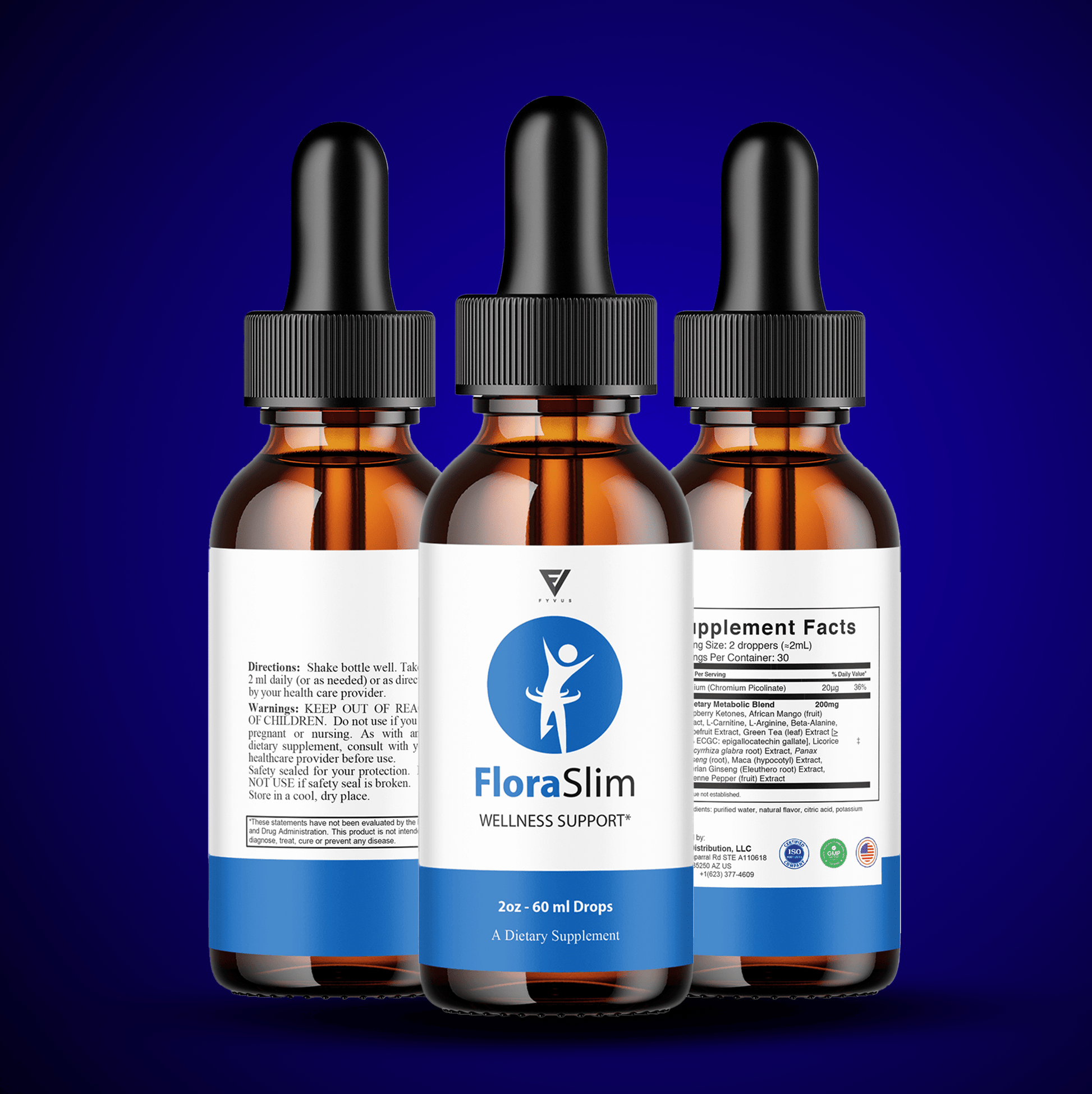 FloraSlim Drops - Vitamin Place - Drops