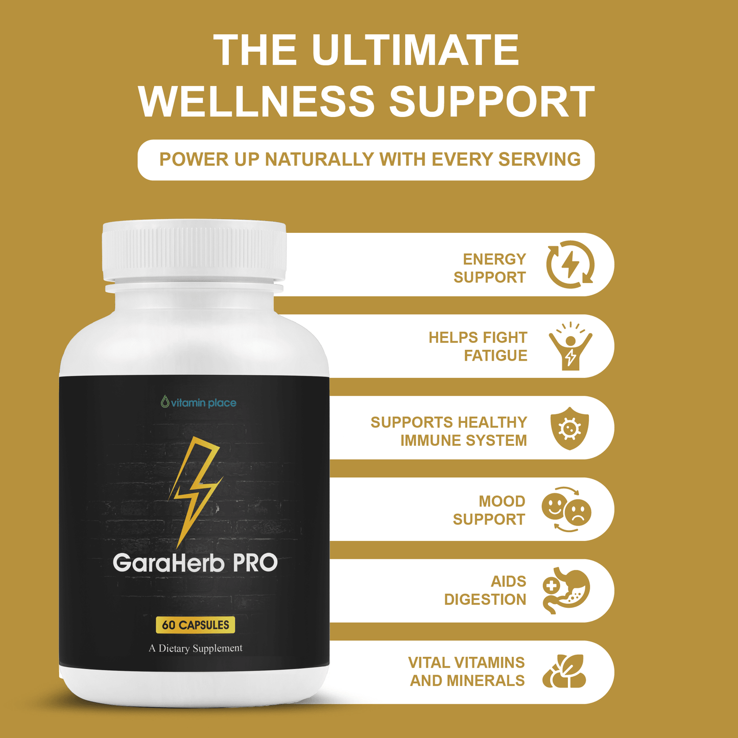 Garaherb Pro Capsules - Vitamin Place - Men's Health