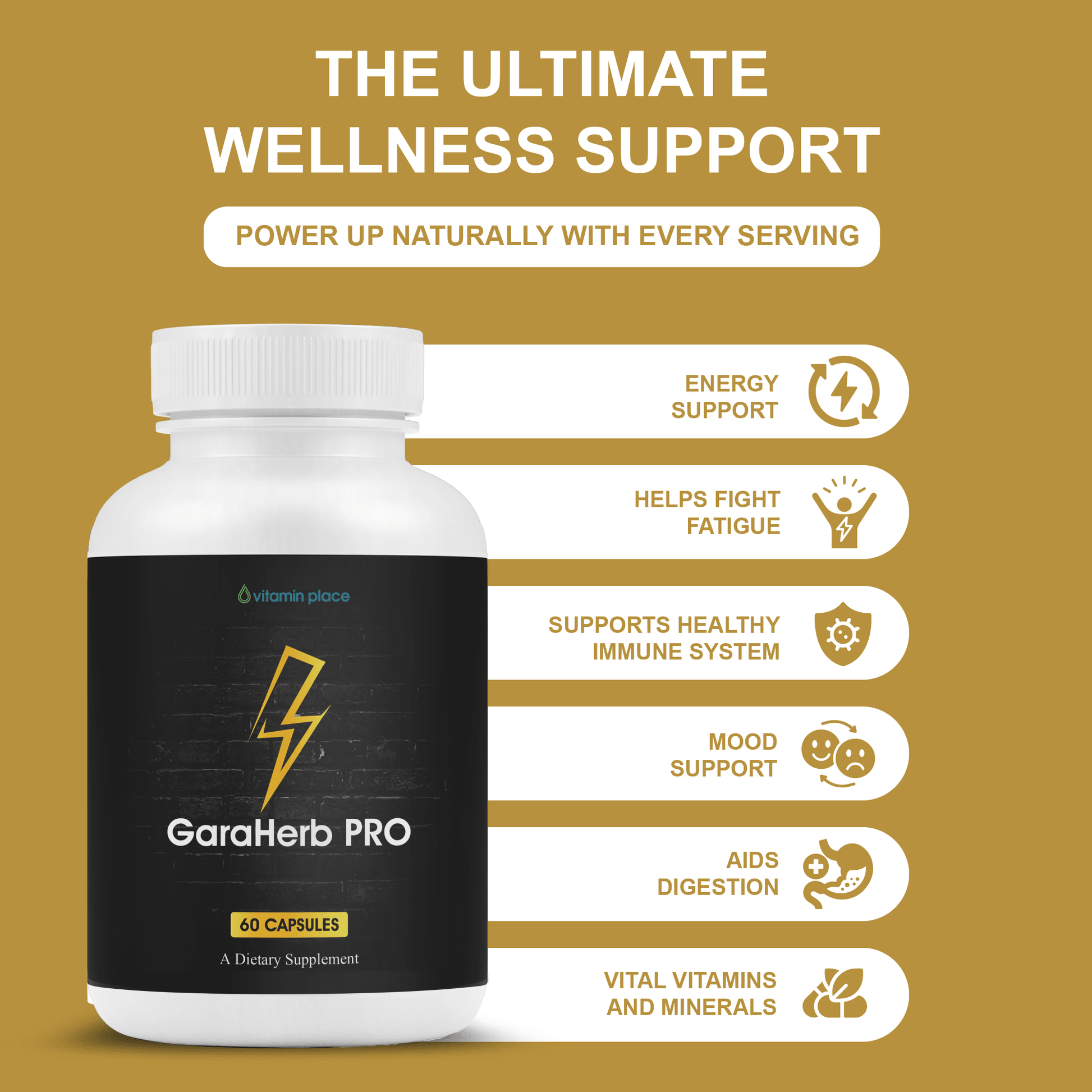 Garaherb Pro Capsules - Vitamin Place - Men's Health