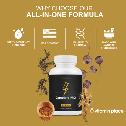 Garaherb Pro Capsules - Vitamin Place - Men's Health
