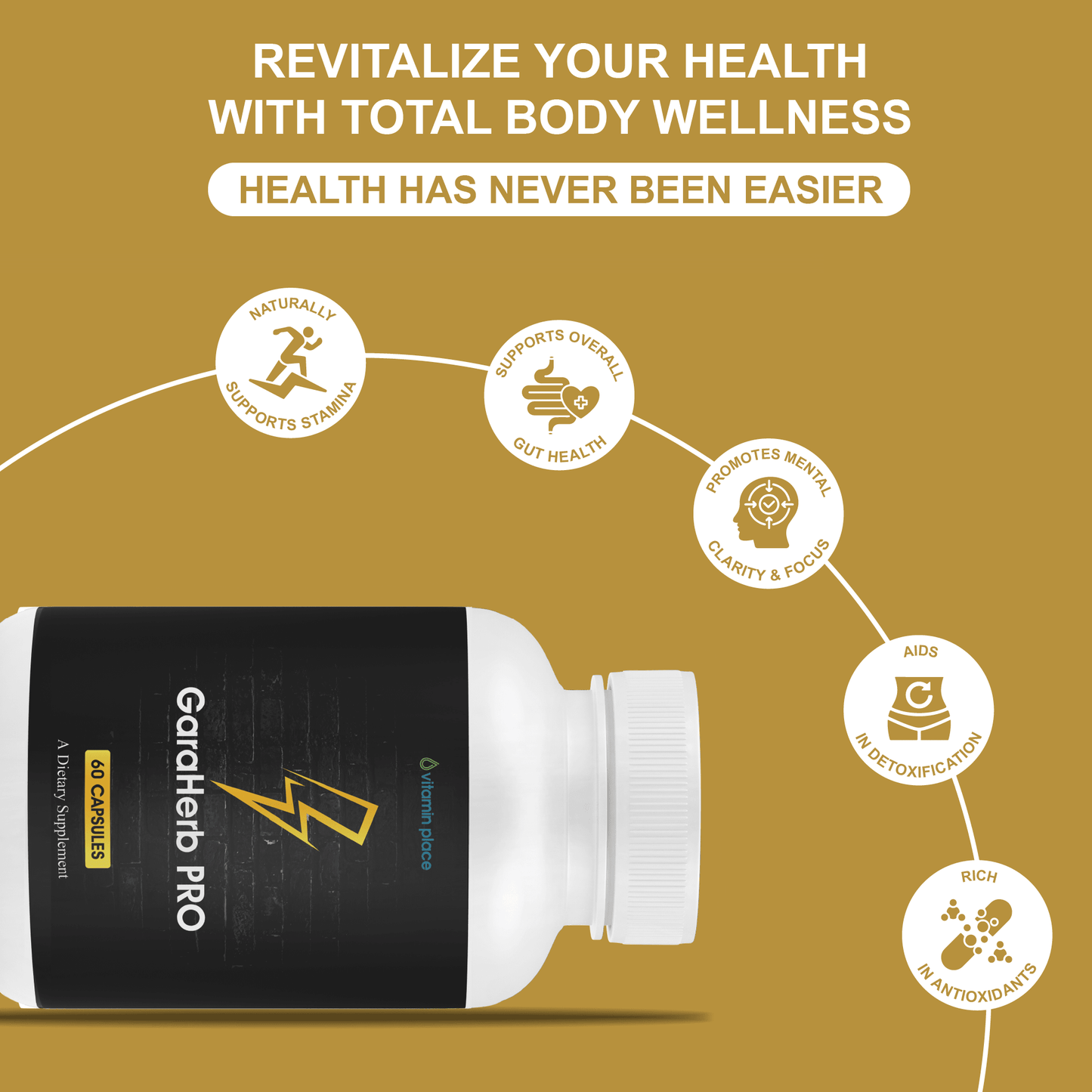 Garaherb Pro Capsules - Vitamin Place - Men's Health