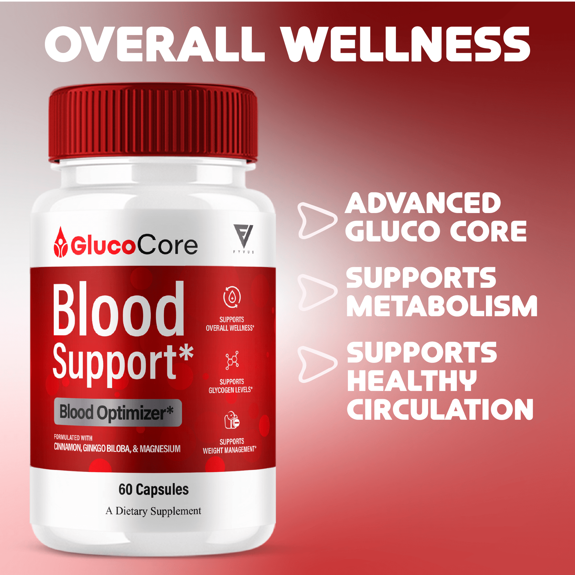 Gluco Core Capsules - Vitamin Place - Blood Sugar Capsules