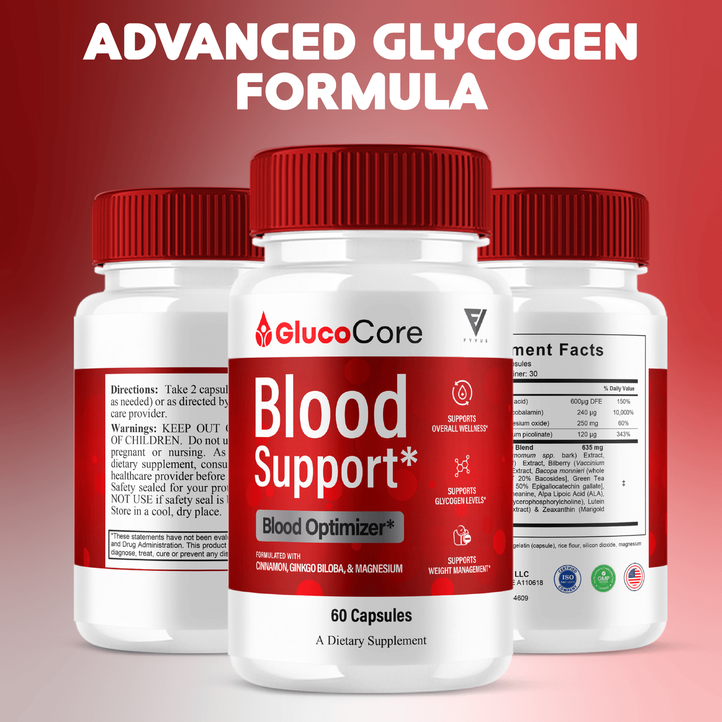 Gluco Core Capsules - Vitamin Place - Blood Sugar Capsules