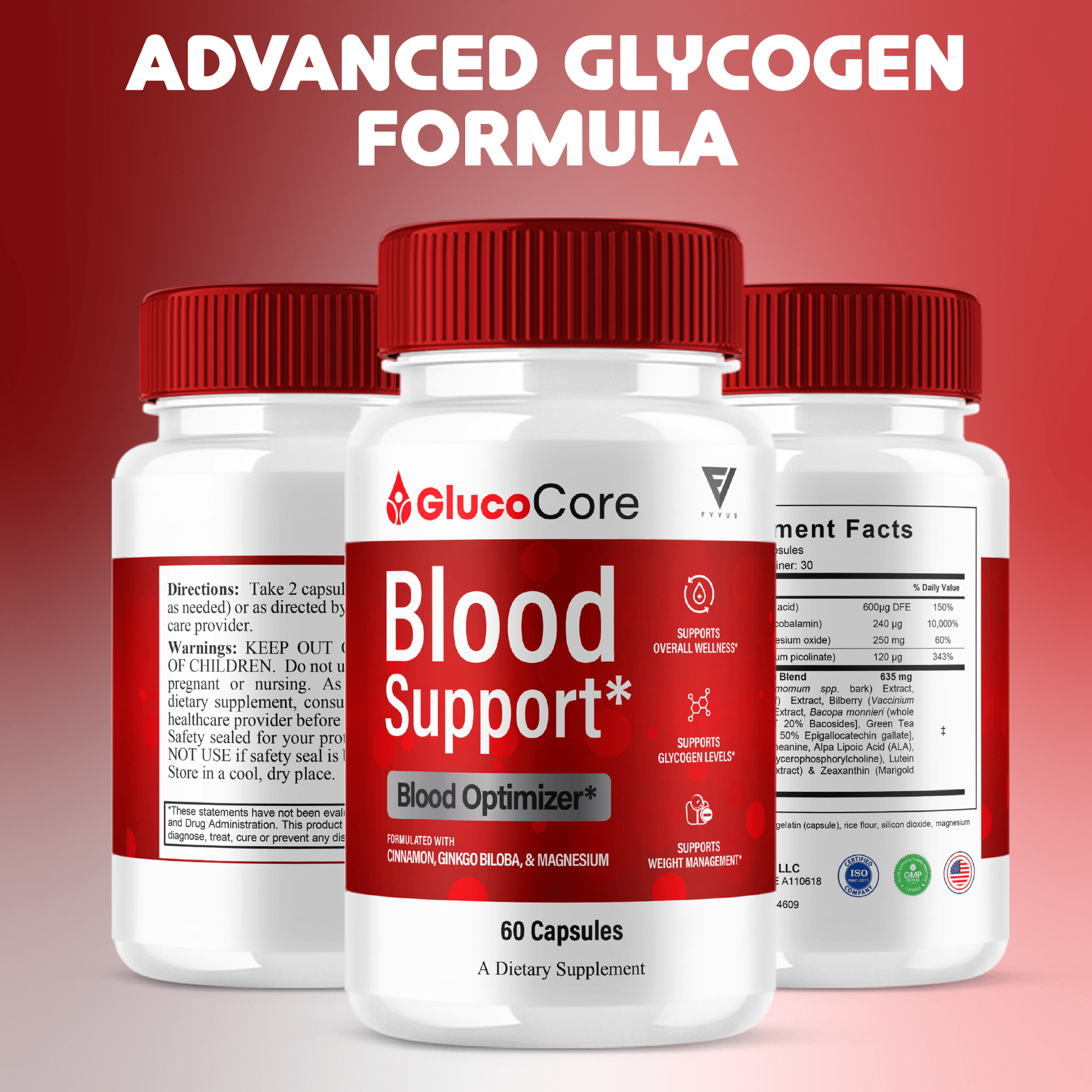 Gluco Core Capsules - Vitamin Place - Blood Sugar Capsules