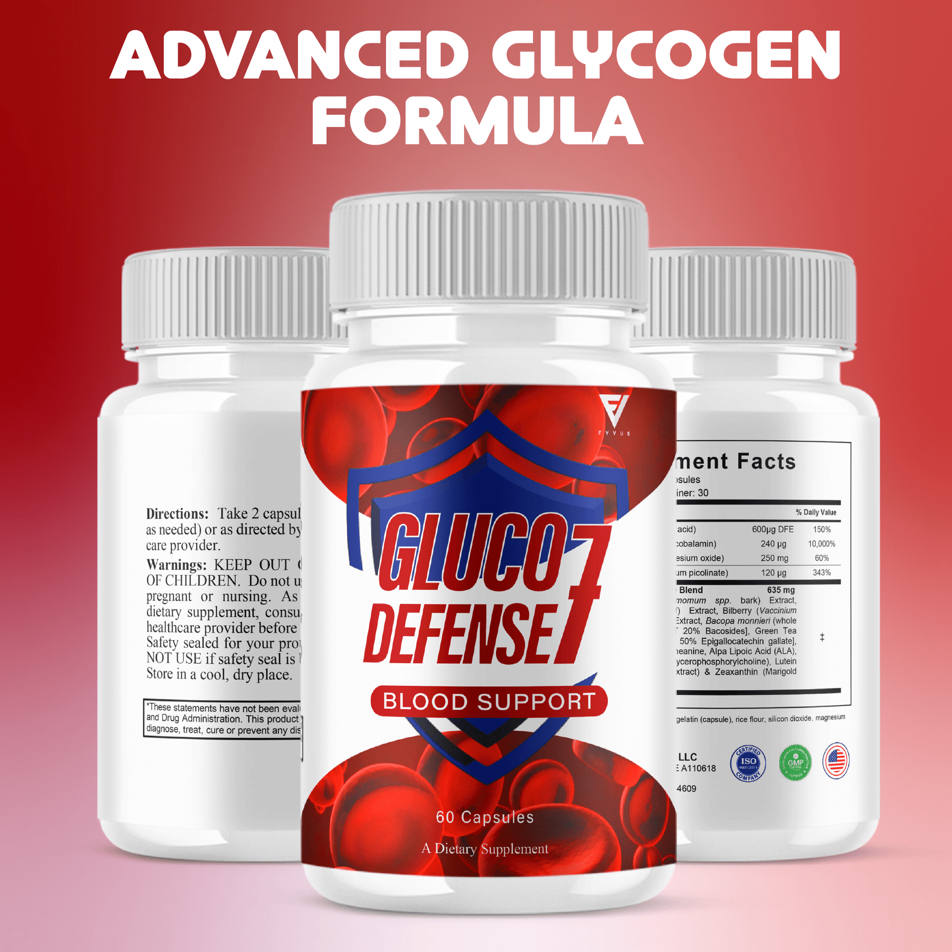 Gluco Defense 7 Capsules - Vitamin Place - Blood Sugar Capsules