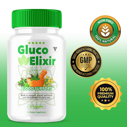 Gluco Elixir Capsules - Vitamin Place - Blood Sugar Capsules