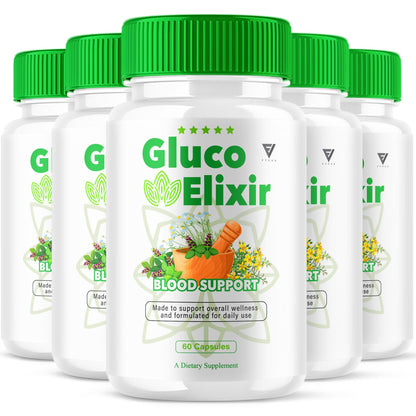 Gluco Elixir Capsules - Vitamin Place - Blood Sugar Capsules