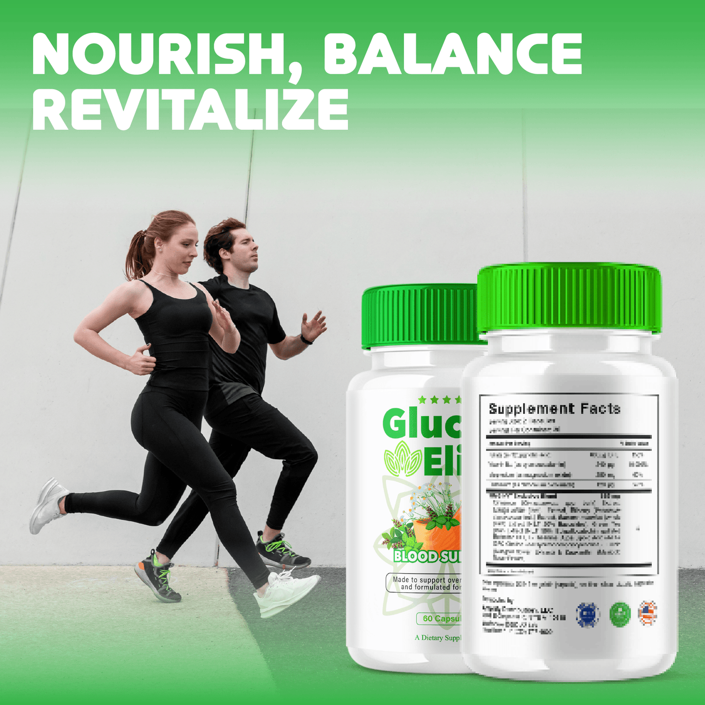 Gluco Elixir Capsules - Vitamin Place - Blood Sugar Capsules