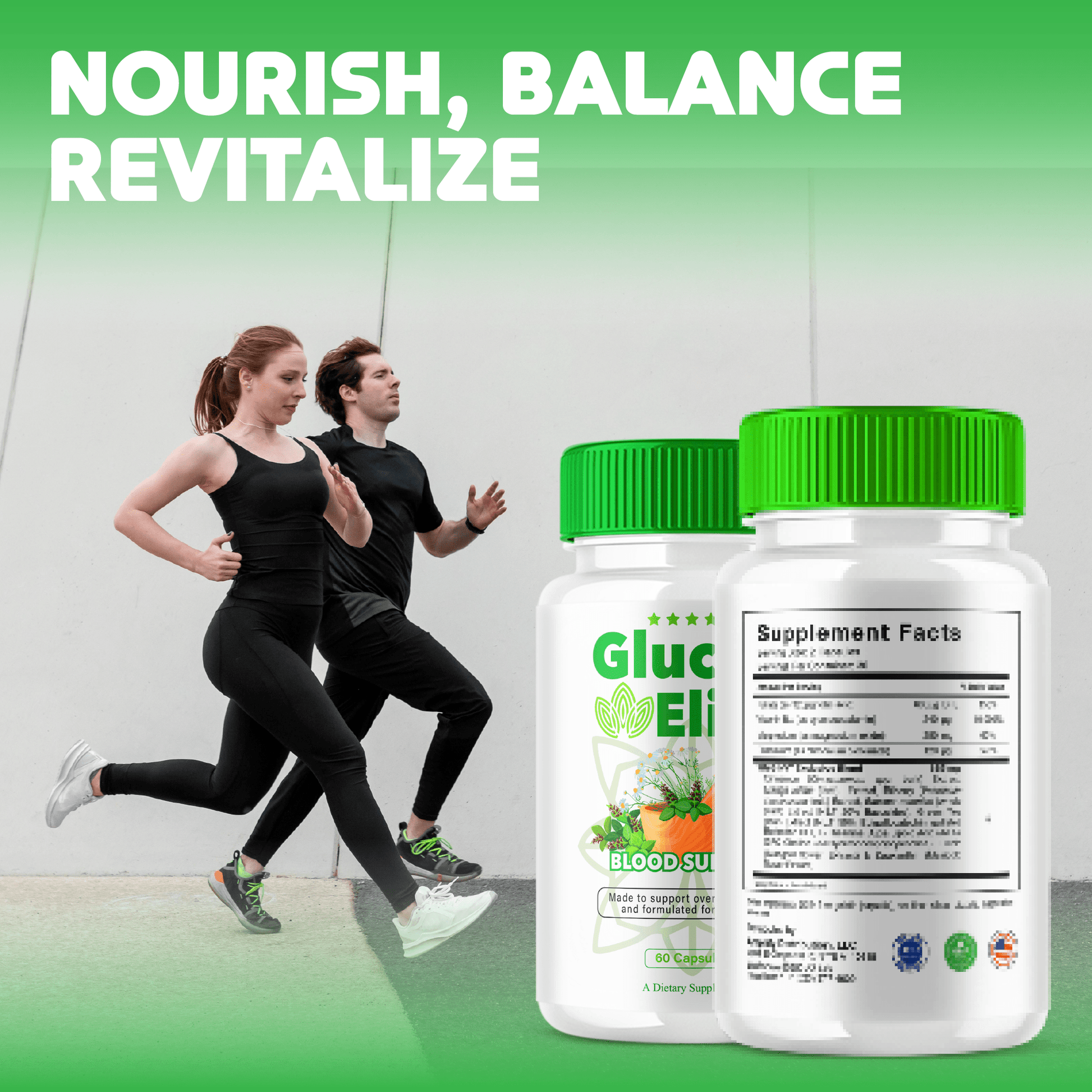 Gluco Elixir Capsules - Vitamin Place - Blood Sugar Capsules