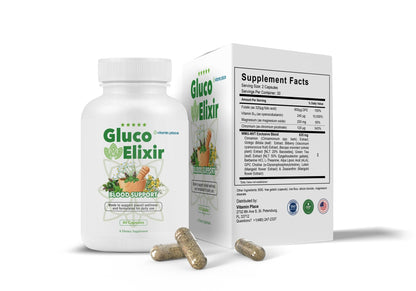 Gluco Elixir Capsules - Vitamin Place - Energy & Circulation