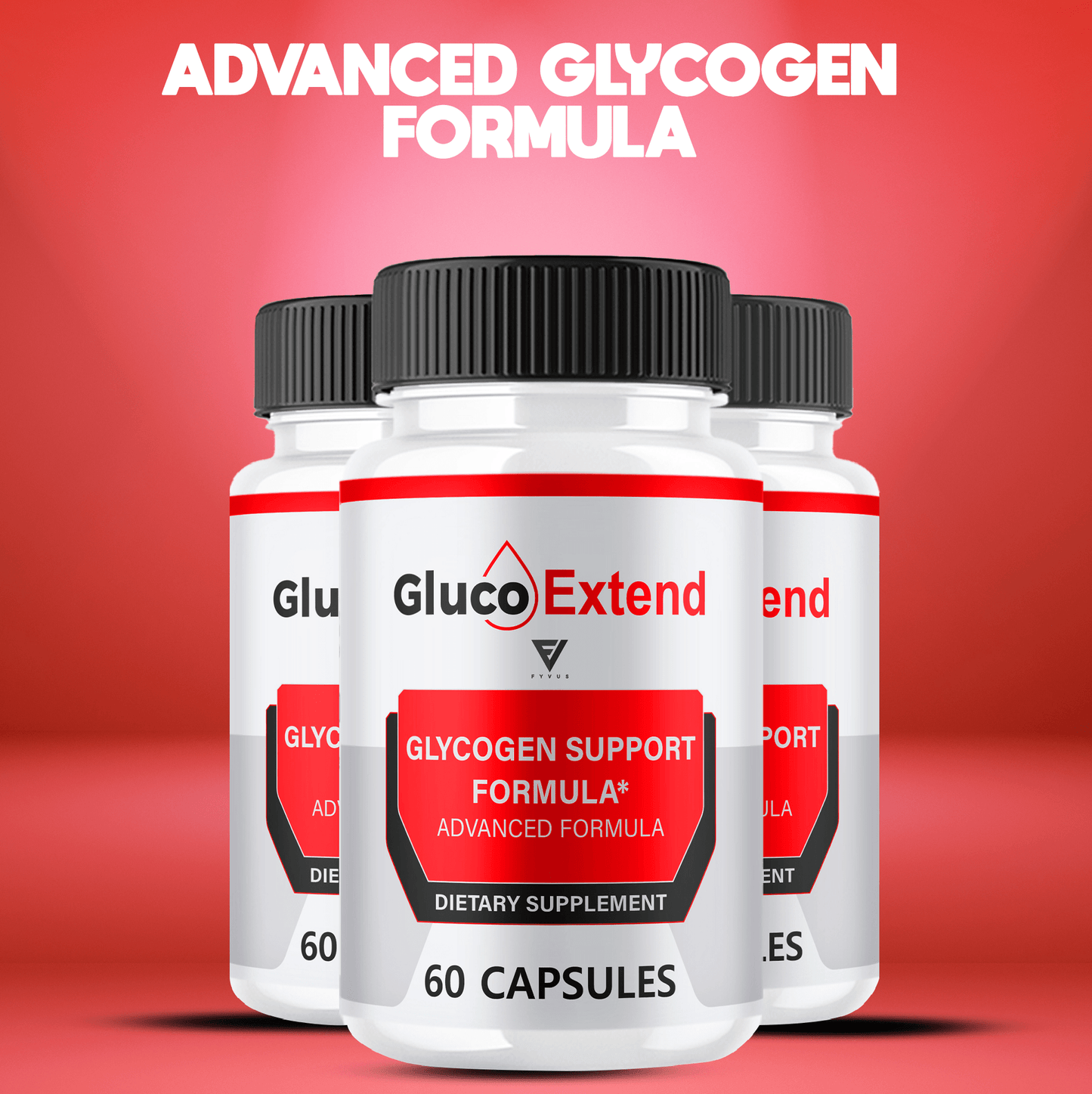 Gluco Extend Glycogen Support Capsules - Vitamin Place - Blood Sugar Capsules