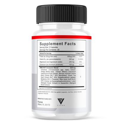 Gluco Extend Glycogen Support Capsules - Vitamin Place - Blood Sugar Capsules
