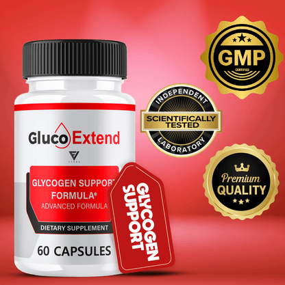 Gluco Extend Glycogen Support Capsules - Vitamin Place - Blood Sugar Capsules