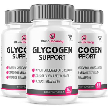 Gluco Harmony Glycogen Support Capsules - Vitamin Place - Blood Sugar Capsules