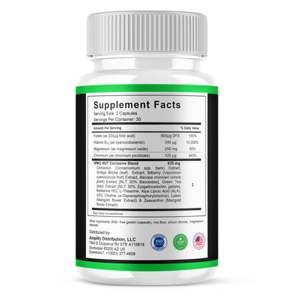 Gluco Life 360 Capsules - Vitamin Place - Blood Sugar Capsules