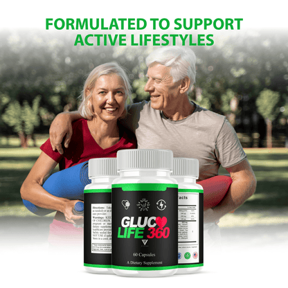 Gluco Life 360 Capsules - Vitamin Place - Blood Sugar Capsules