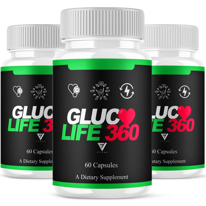 Gluco Life 360 Capsules - Vitamin Place - Blood Sugar Capsules