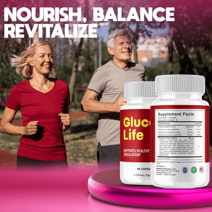 Gluco Life Glycogen Capsules - Vitamin Place - Blood Sugar Capsules
