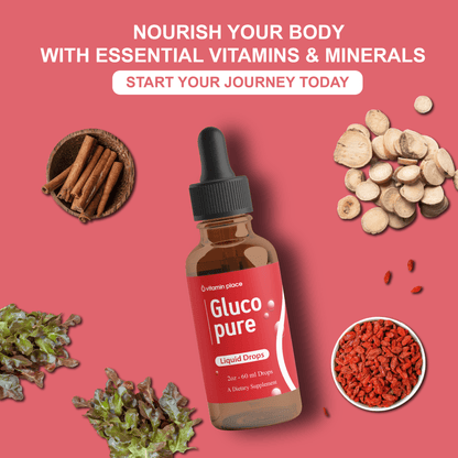 Gluco Pure Drops - Vitamin Place - Energy & Circulation