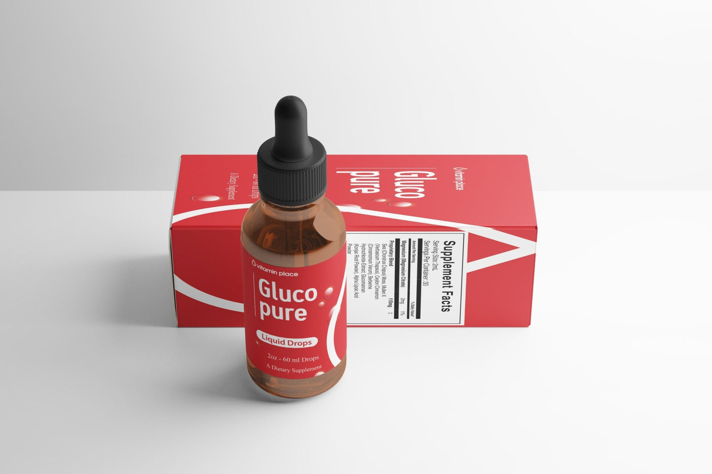 Gluco Pure Drops - Vitamin Place - Energy & Circulation