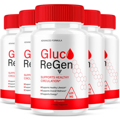Gluco ReGen Glycogen Capsules - Vitamin Place - Blood Sugar Capsules