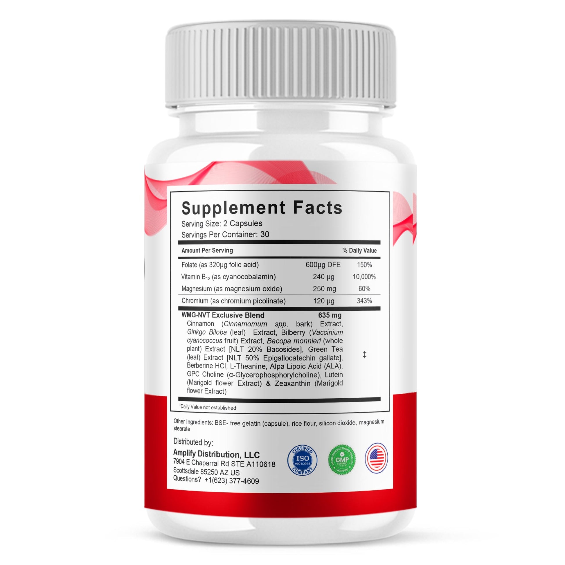 Gluco Revive Glycogen Support Capsules - Vitamin Place - Blood Sugar Capsules