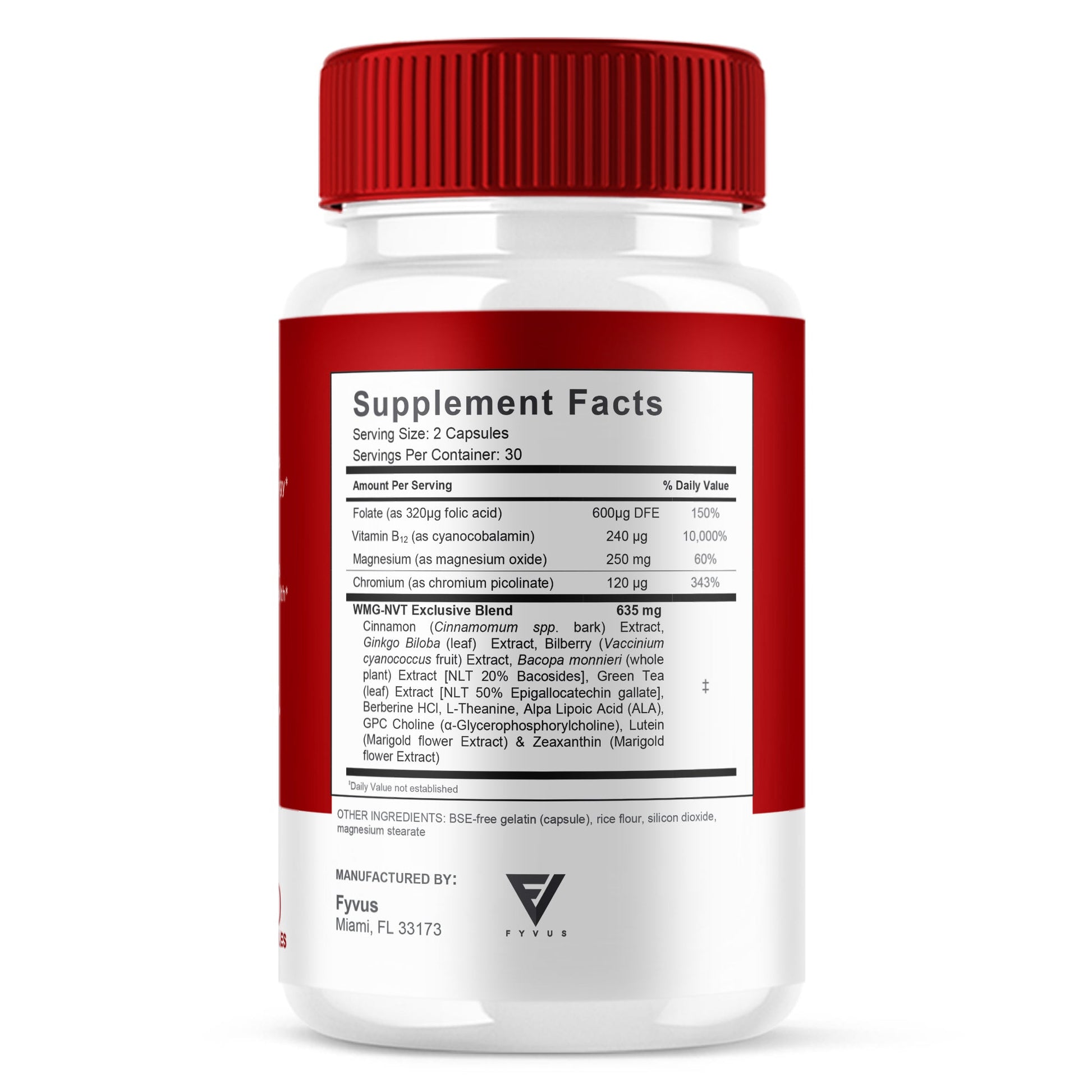 Gluco Vita Glycogen Support Capsules - Vitamin Place - Blood Sugar Capsules