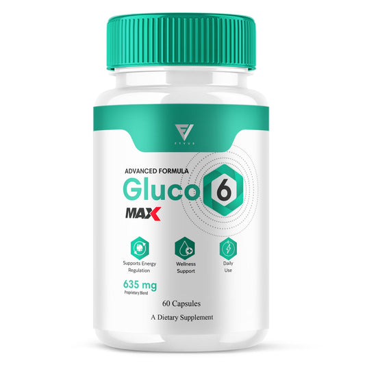 Gluco6 Max Glycogen Support Capsules - Vitamin Place - Blood Sugar Capsules