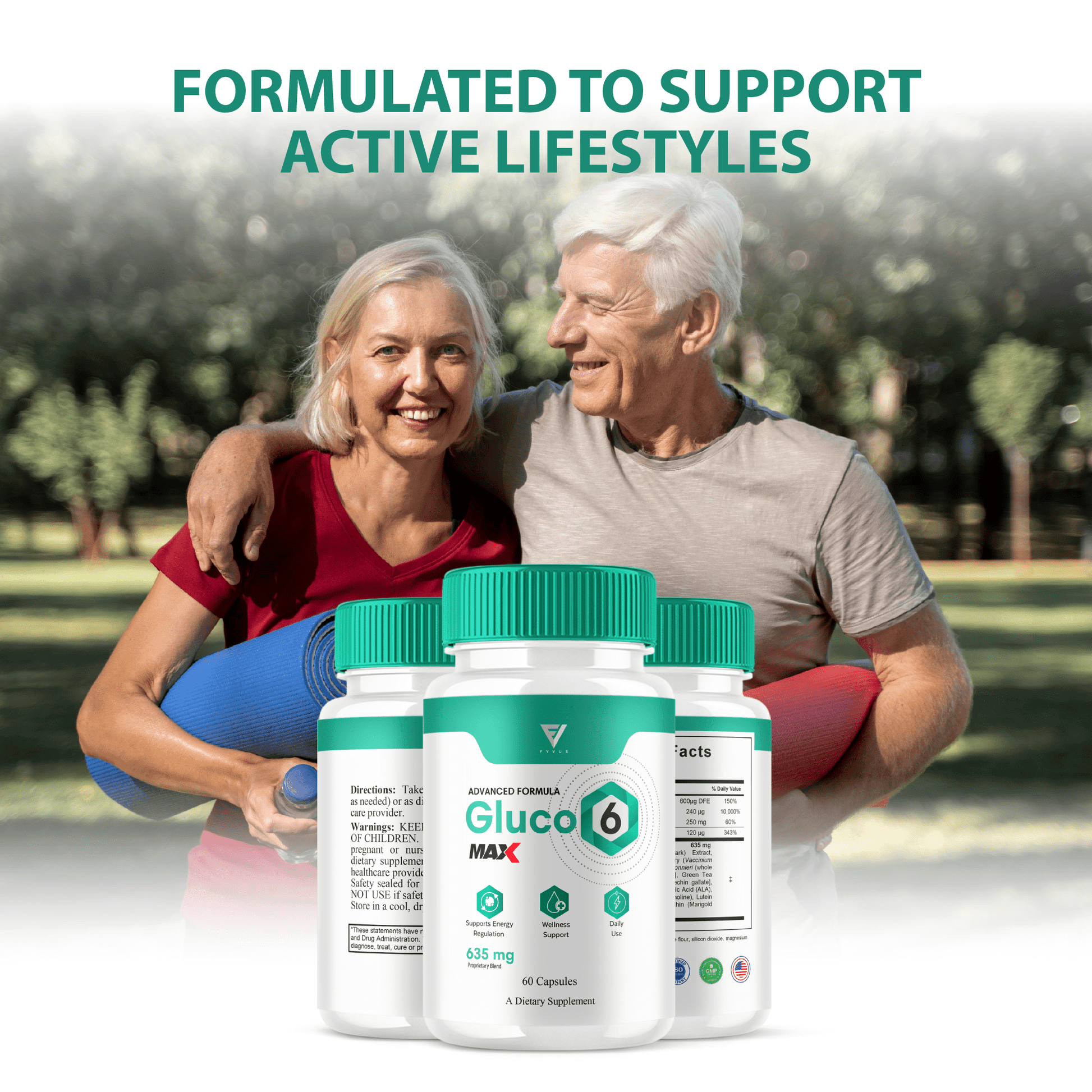 Gluco6 Max Glycogen Support Capsules - Vitamin Place - Blood Sugar Capsules